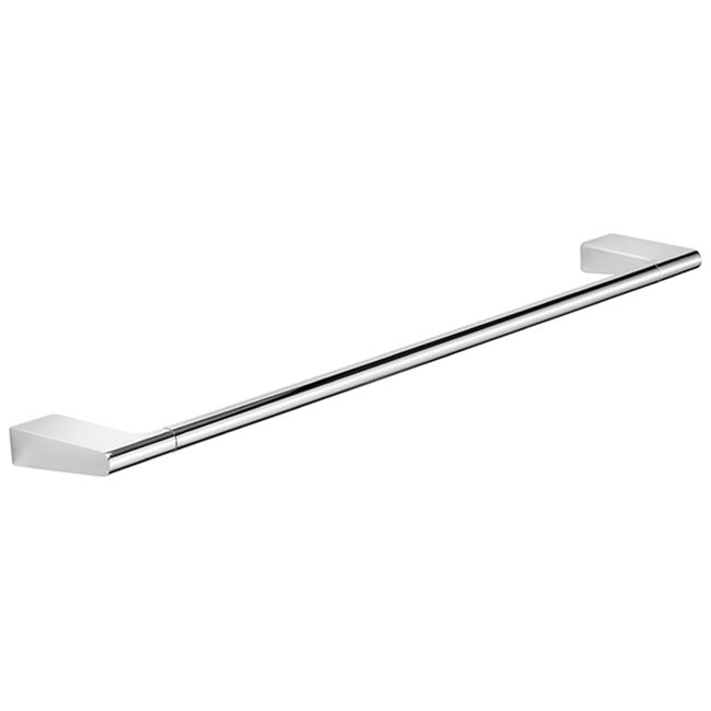 Pressalit Style Towel rail bar, single, 610 mm, chrome