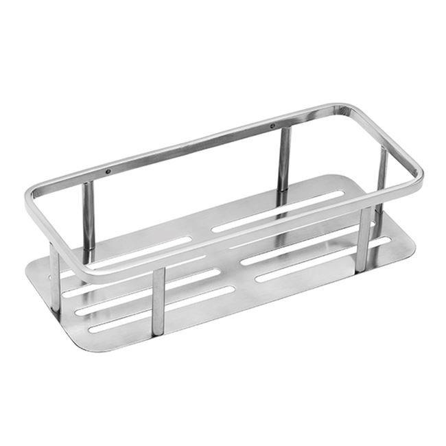 Pressalit Choice Shelf, polished steel