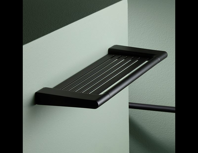 Pressalit Style Shelf, matt black