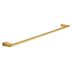 Pressalit Style Towel rack, single, 31.89", brushed brass