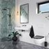 Pressalit Choice Toilettenbürste für wandmontage, mit Halter, Matt Schwarz