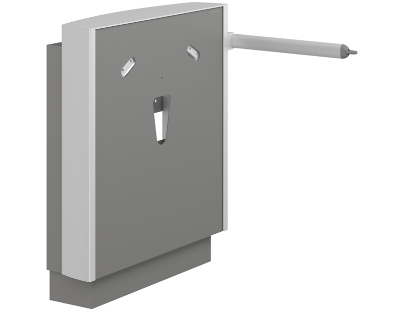 SELECT Waschtisch-Lifter, bodenstehend mit Wandbefestigung, elektrisch höhenverstellbar mit Betätigungshebel, inkl. Sicherheitsstopfunktion
